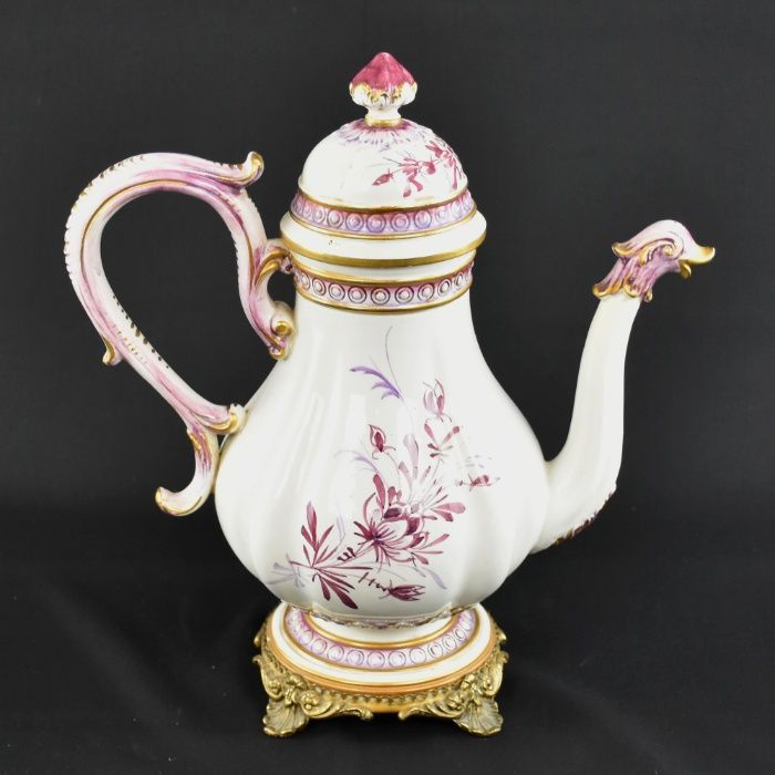 Cafeteira Majolica com base em metal CARPIE MORE