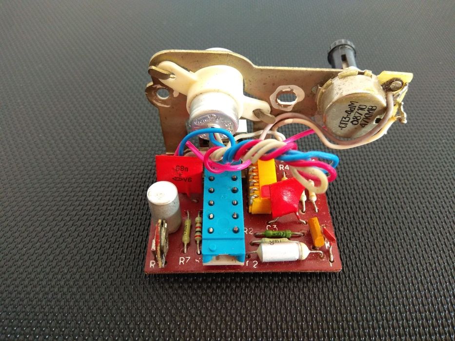 Микрофон Октава МКЭ-3, резистор СП3-4дМ | Плата звукозаписи Riga/Рига ...