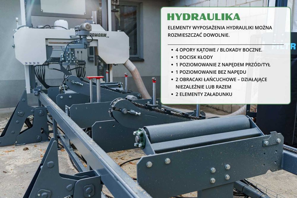 Trak Taśmowy Pełna Hydraulika.2 Obracaki. Promocja