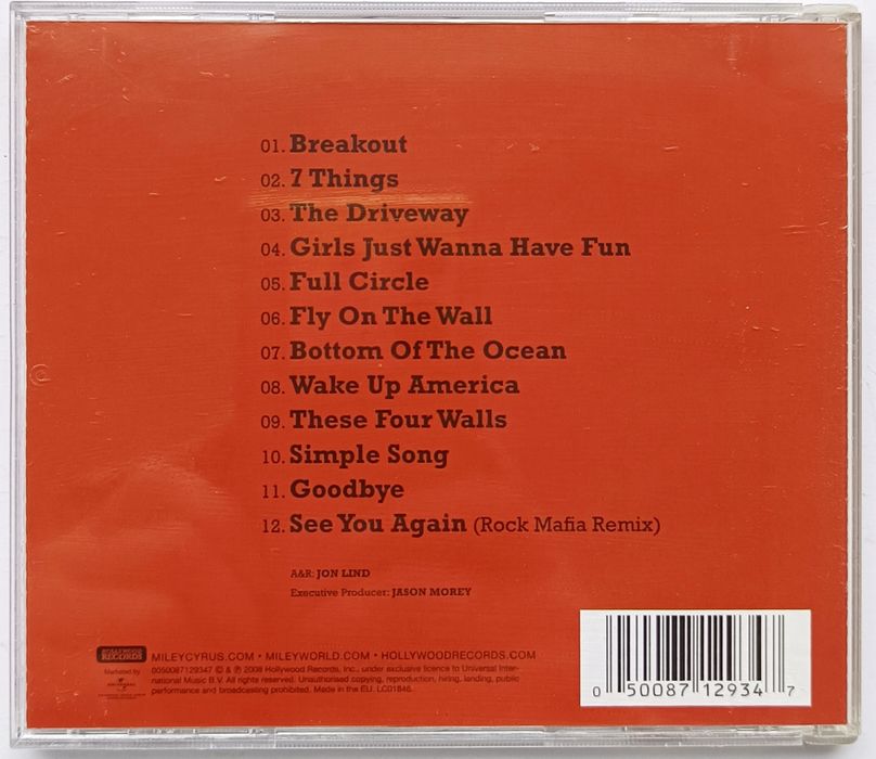 Miley Cyrus Breakout 2008r