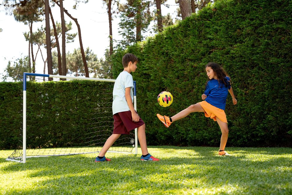 Baliza de Futebol Classic M (180x120 cm) Branco - Garantia 5 Anos