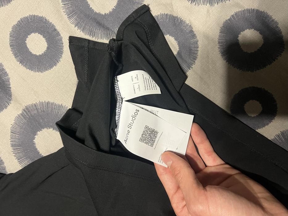 Лонгслів Acne Studios Slim Fit Лонгслив
