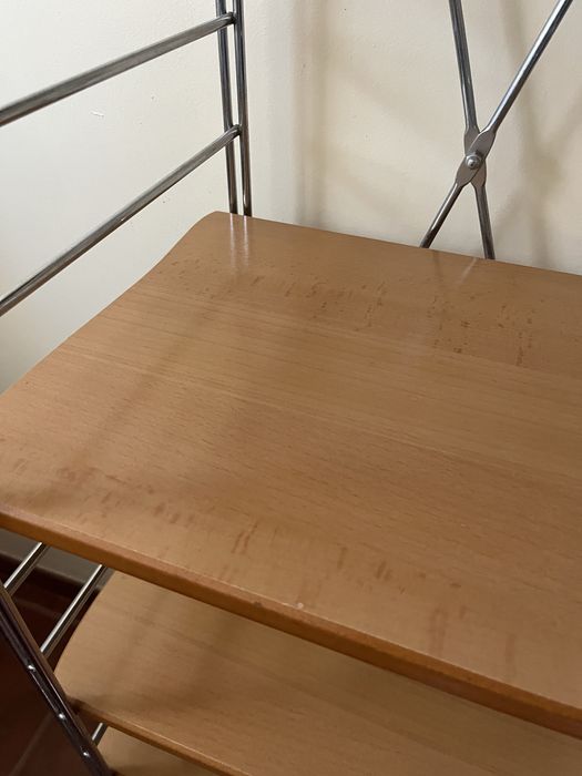 Prateleira de Ferro com Madeira