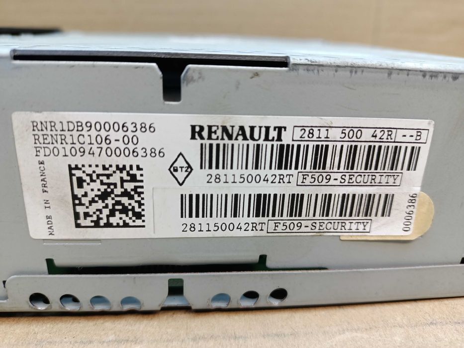 Renault Kangoo II Radio Oryginał + kod