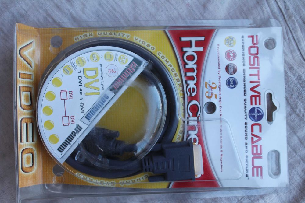 DVI-D Dual link (18+1 к) высококачественный Французский кабель