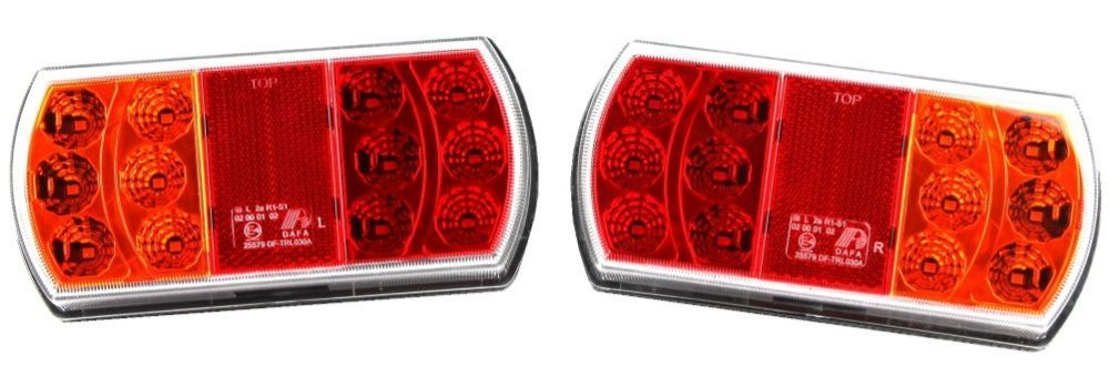 Lampy tylne zespolone LED para diodowa