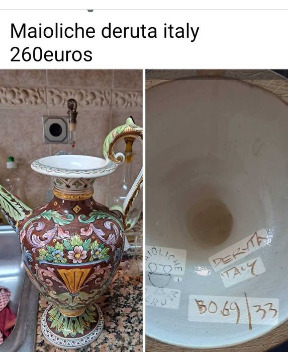 Várias peças decoracao