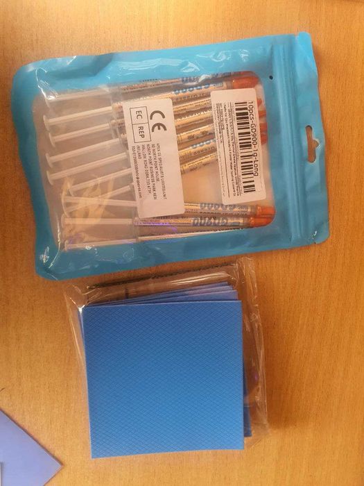 Термопаста GD 900 1 гр (шприц) и 3 гр, термопрокладки.