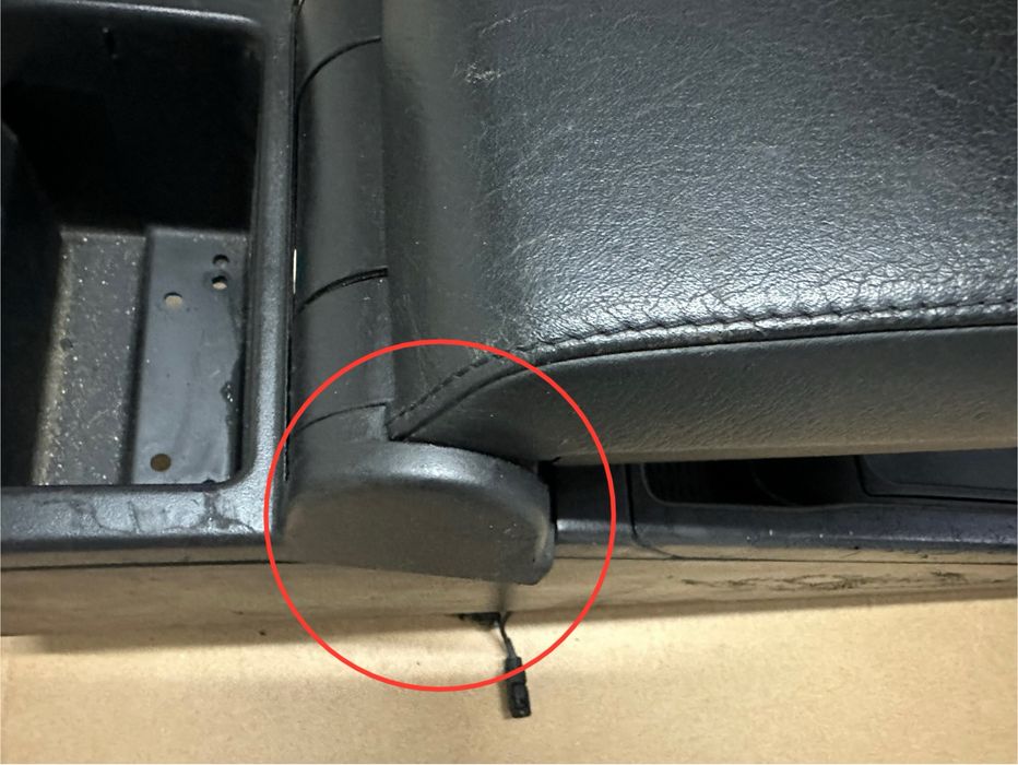 Apoio de braço + consola central Bmw E46 Série 3 Sedan, E46 Touring, E46 Compact de 1998 a 2005