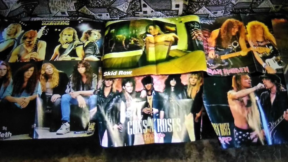 Постер плакат рок метал