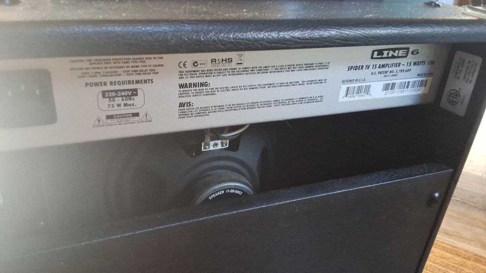 Комбопідсилювач Line 6 Spider IV 15 Комбік Комбоусилитель