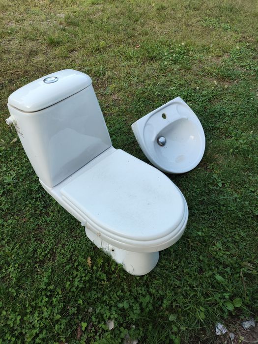 Kompakt WC, umywalka