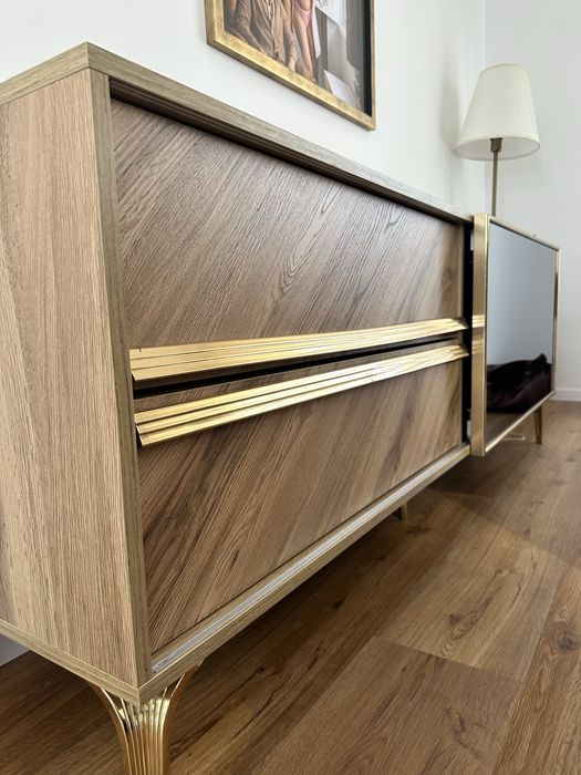 Conjunto sala: 2 aparadores + movel TV
