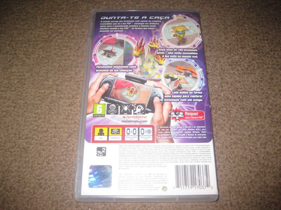 Jogo PSP "Invizimals: A Nova Dimensão" Completo!