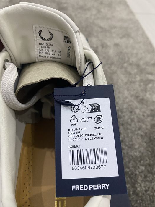 Sapatilhas Fred Perry B71 (B5310) Branco