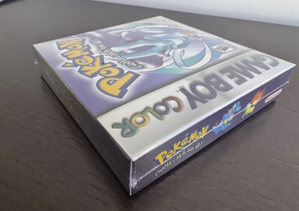 Pokemon Crystal Novo e selado