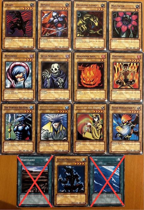 Yu-Gi-Oh! - 117 cartas originais variadas