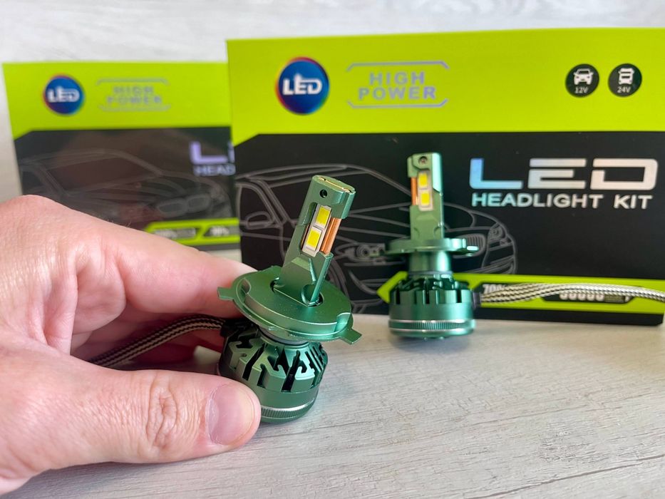 ТОП! Led лампи H1 H4 H7 H11 HB3 HB4 D2S D3S D4S