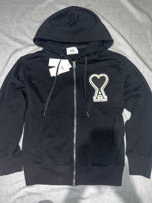 Чёрная худи Ami Paris / Size S