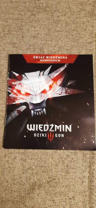 kompendium wiedxmin dziki gon książeczka z gry