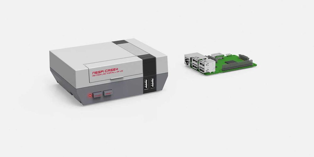 Consola Retro NES + Raspberry PI 16gb + Emuladores + Acessórios