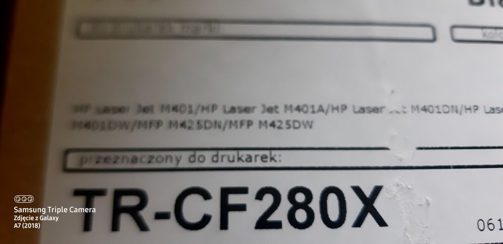 Toner do drukarki Hp