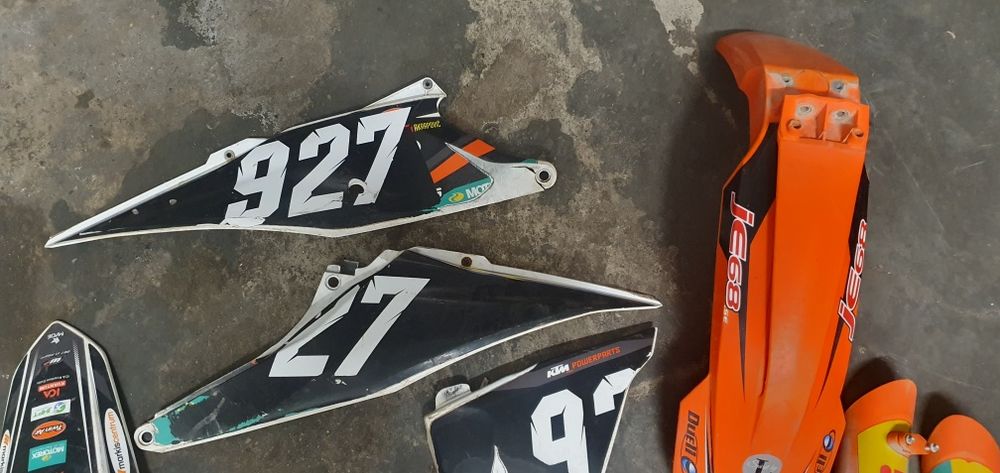 Komplet Plastików Ktm Sx 125 sx 150 sxf 250 sxf 450 Błotnik boczek bok