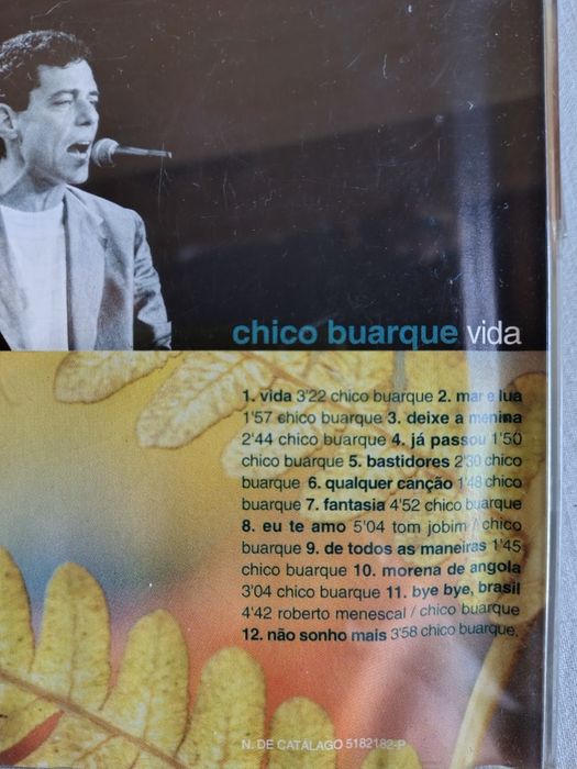 5 CD'S Música, Rapper Demo, Chico Buarque, Caetano Veloso + Vários