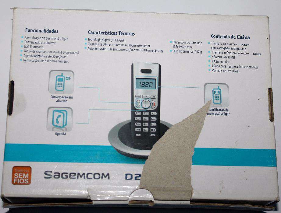 Cordless Phone - Sagemcom D22T, Like New64751547918339124