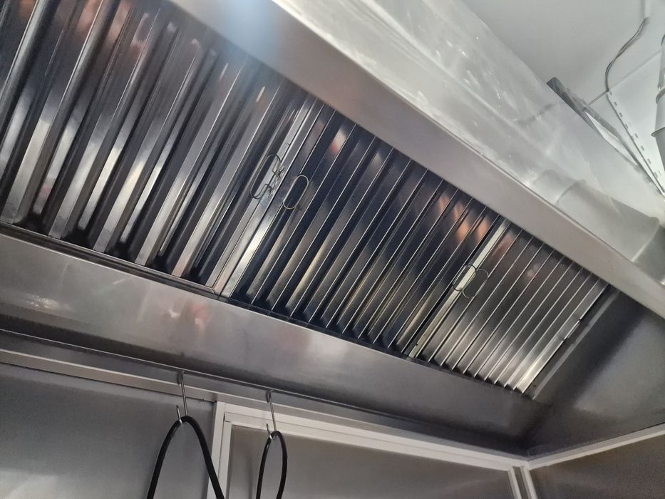 sistema de exaustão de fumaça industrial praticamente novo