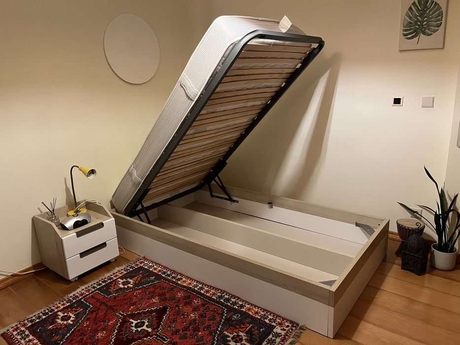 SOMMIER Elevatório c/ ARRUMAÇÃO + Colchão Pikolin