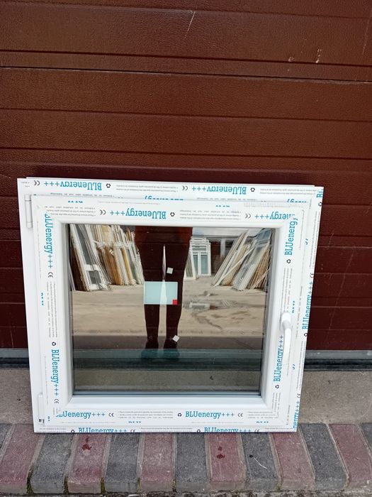 Nowe okna okno 85x80 otwierane i uchylne białe DOWÓZ CAŁY KRAJ