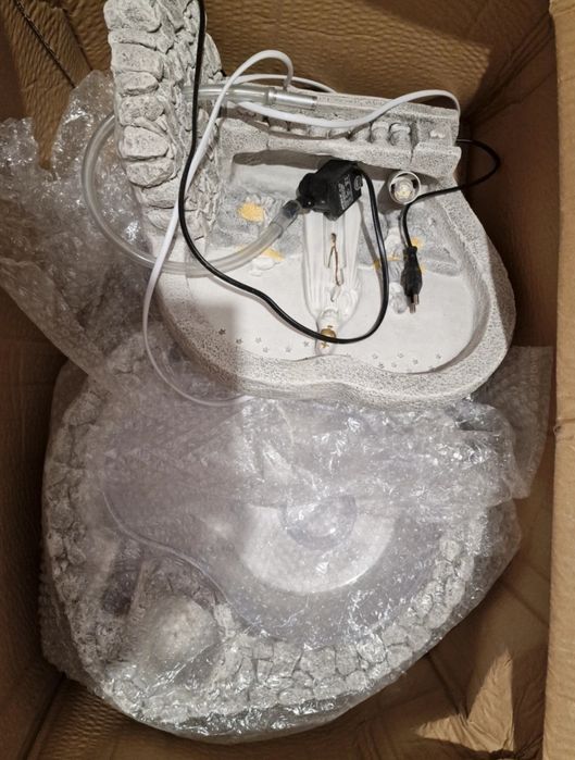 Fonte de água linda