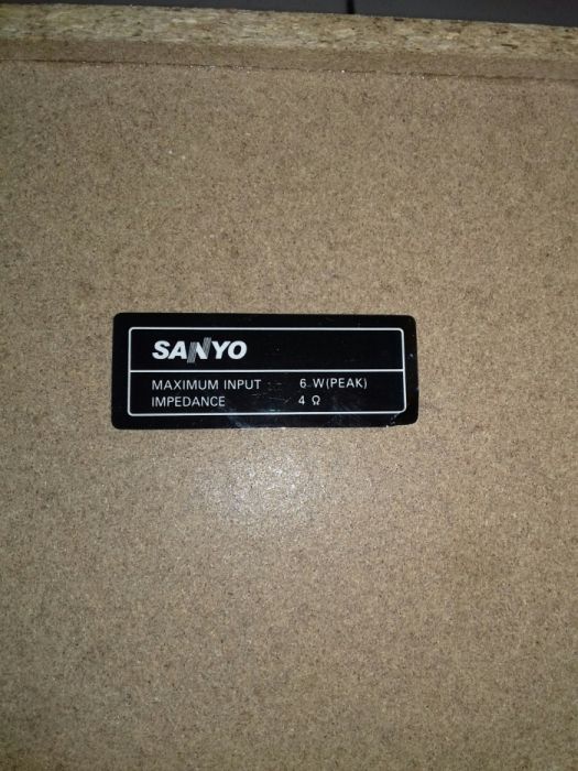Aparelhagem Rádio CD k7 Sanyo