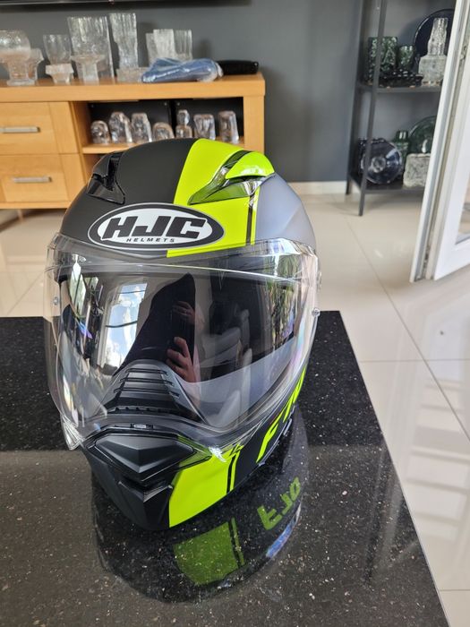 Kask Hjc f70 xl  pinlock(nowy) fluo