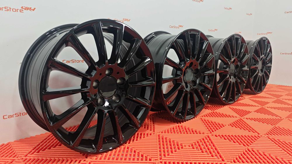 Jantes Look Mercedes Turbine 17 x 7.5j et 35 5x112 Preto