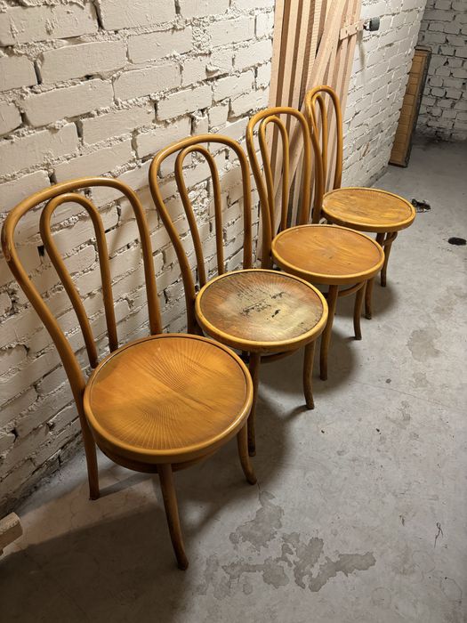 Komplet 4 sztuk krzeseł giętych fameg