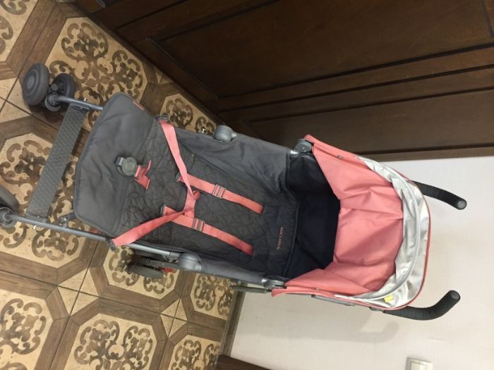 Коляска-трость Maclaren Quest Charcoal/Primrose