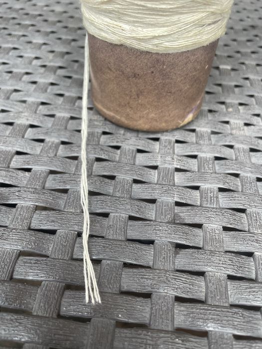 Нитка 100%бавовна-хлопок,хб,нитка для свічок фітіль,гніт