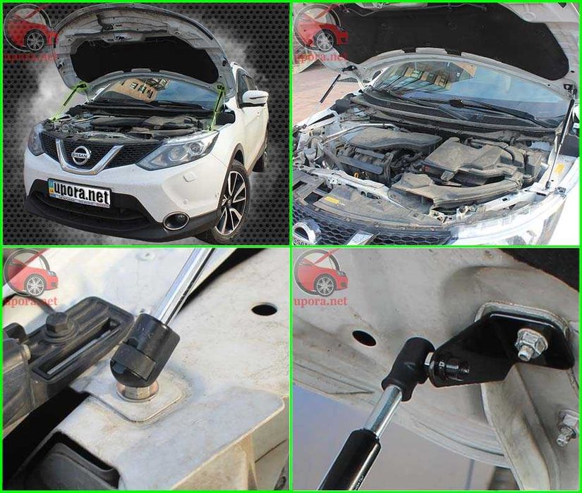 Амортизаторы упоры капота Nissan Juke Kicks Qashqai Rogue X-Trail XTL