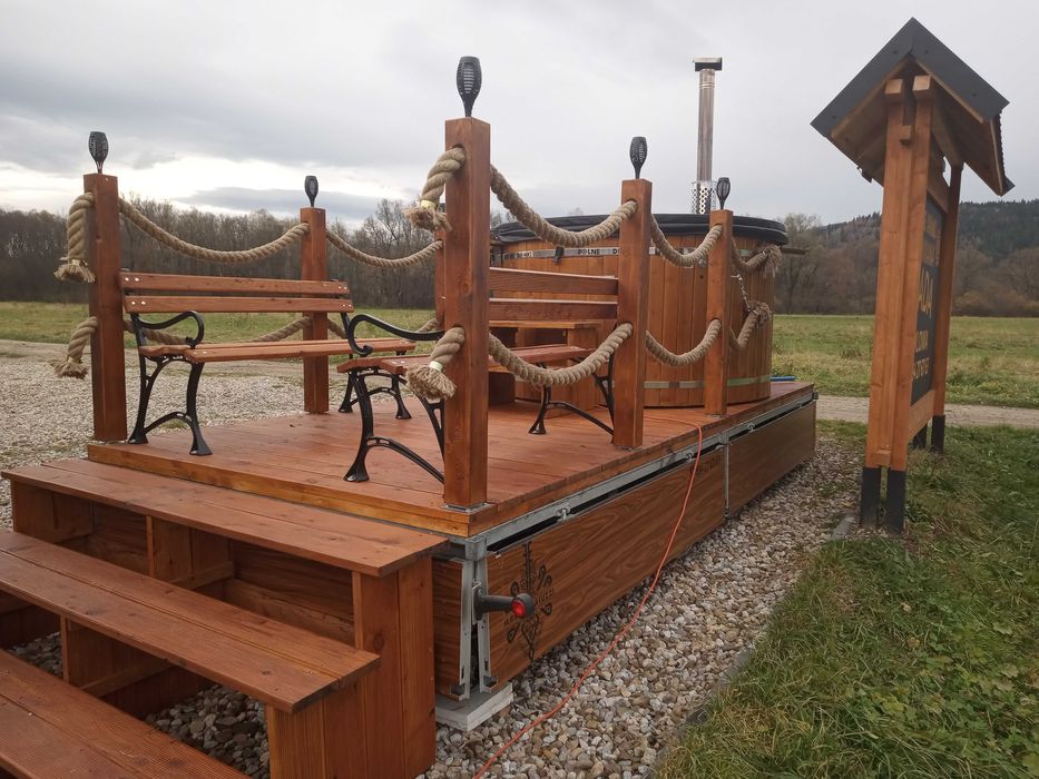 Basen Balia Jacuzzi Bania Sauna Mobilne