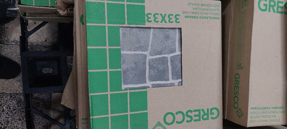 Pavimento aveirense 55 mtos quadrados antiderrapante