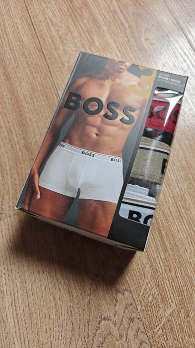 Bokserki męskie nowe Hugo Boss M L XLtrójpak trzypak