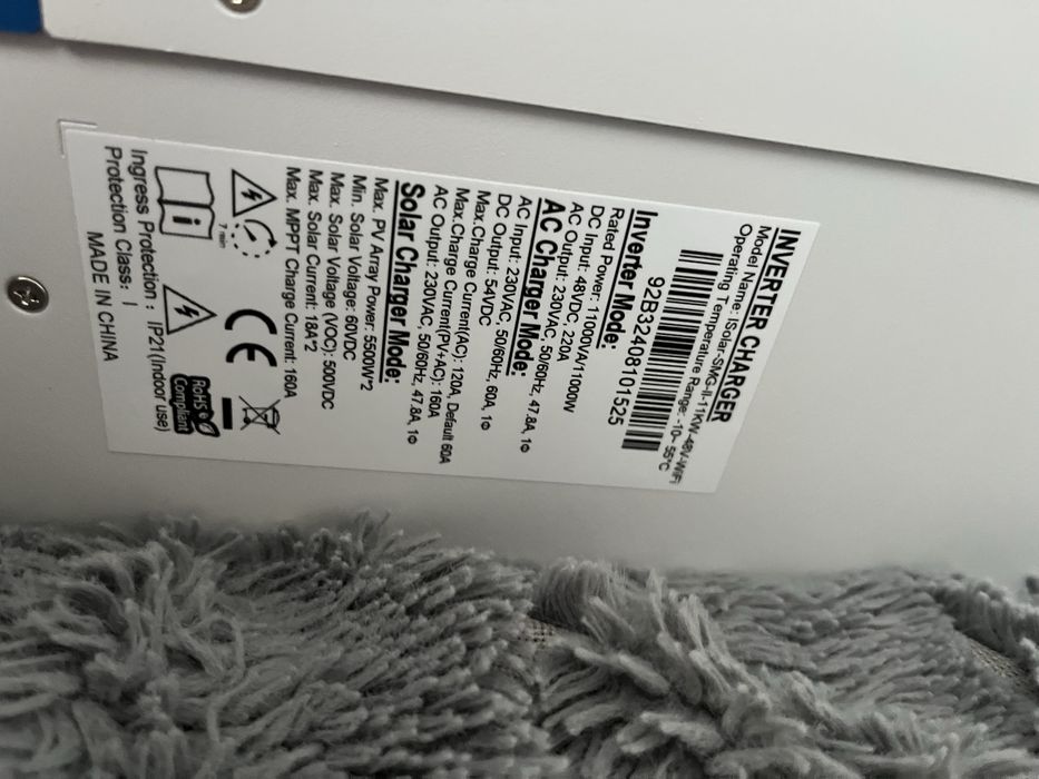 Гібридний,Сонячний ,Автономний інвертор EASUN 11кВт 48В SMG II 11KW