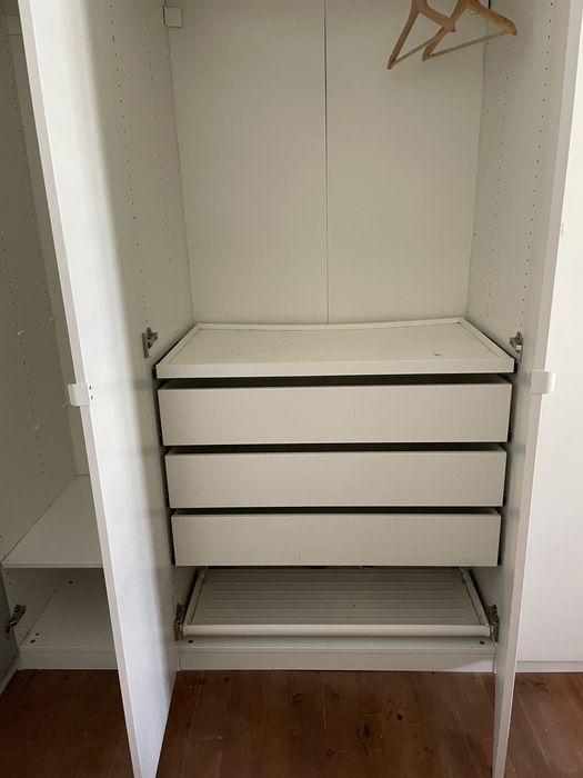 Modulo armario com gavetas