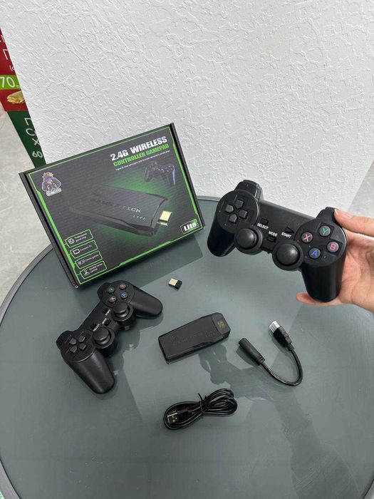 Ігрова ПРИСТАВКА на 2 джойстика + 10.000 ігор! Портативна КОНСОЛЬ!