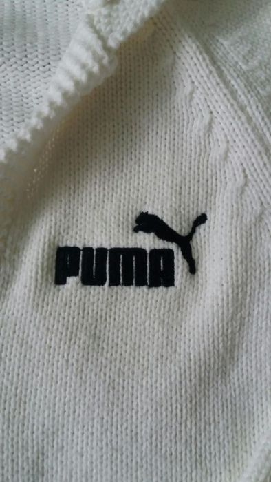 Biały sweter PUMA