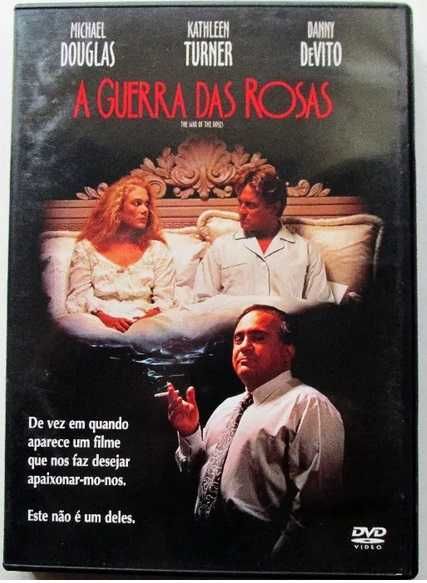 A Guerra das Rosas, Kathleen Turner, Michael Douglas,Danny de Vito dvd