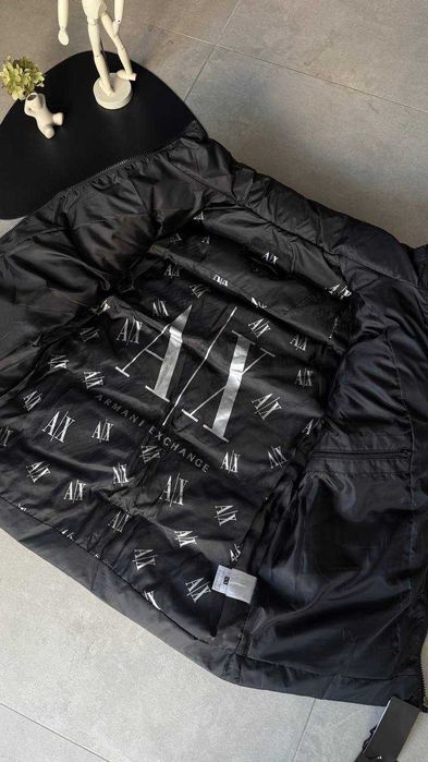 Чоловіча мужская Безрукавка жилетка  ARMANI EXCHANGE Black