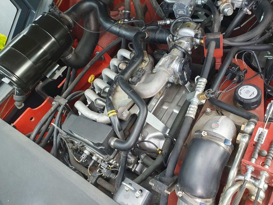 Wózek widłowy LINDE H80T Triplex LPG Chwytak Pozycjoner H70 H60 H100